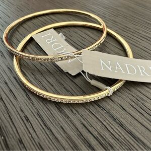 Nadri Gold Bangle Bracelets